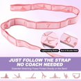 thumbnail image 3 of Fabric Resistance Bands for Working Out & Numbered Elastic Stretching Strap Set,  and Booty Bands Exercise Bands for Women and Men Yoga Starter Set Pilates Rehab Fitness and  Workout, 3 of 4
