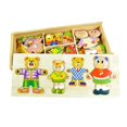 thumbnail image 2 of Rompecabezas de madera BLESIY de Oso Con Estuche de Almacenamiento para niños, 2 of 8