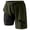Dark Green, variant on FUZHIQ Mens Swim Trunks Fashion Hawaiian Print Quick-Dry Surf Board Shorts with Built-In Briefs Upf 50 Sun Protection Mens Summer Clothes,XXL