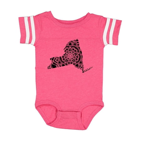 

Inktastic New York Silhouette Mandala Gift Baby Boy or Baby Girl Bodysuit