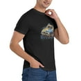 thumbnail image 5 of ONETECH Vintage Racing Mens Graphic T Shirt 100% Cotton Round Neck Tee Black, 5 of 8