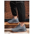 thumbnail image 4 of Men's Shock Absorbing Air Cushion Running Sneakers, Breathable Lightweight Gym Fitness Walking Athletic Shoes, 4 of 6