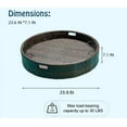 thumbnail image 3 of Glory Patio Large Round Serving Tray for Pool Floats, Sandbars, Spas, Parties, 3 of 5