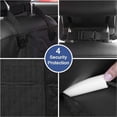thumbnail image 4 of Funda para asiento de coche para perros, funda frontal para mascotas, para coches, camiones y todoterrenos. Impermeable y antideslizante (asiento delantero)., 4 of 5