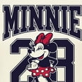 thumbnail image 3 of Disney - Minnie Mouse - Team Minnie Collegiate '28 - Juniors Fitted Graphic T-Shirt, 3 of 5