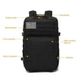 thumbnail image 3 of WANDF Tactical Backpack 45L,Army 3 Days Assault Pack for Men,Large Camping Hiking Backpack Multifunctional MOLLE System Backpack for Outdoor Training, Climbing, Travel, Black, 3 of 8