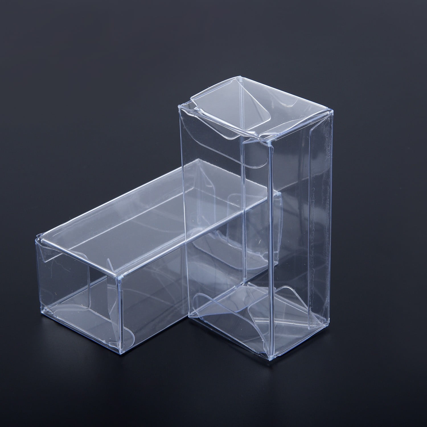 25x Display Box 1:64 Clear Plastic PVC Case Cover Show For Diecast Model Car Toy 