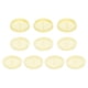 thumbnail image 1 of Uxcell 10Pcs 80mm/3.1in Air Vents Round Soffit Vents, Cubierta de ventilación amarilla para baño, 1 of 5