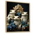 thumbnail image 2 of Designart "Baroque Frog Elegance I" Frogs & Toads Floater Framed Wall Art Prints, 2 of 5