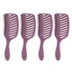 thumbnail image 2 of Cepillo Para Desenredar El Cabello, 4 Piezas, Cepillo Para El Cabello Con Masaje De Forma Curva, Ligero Ahuecado Para Salón, 2 of 8