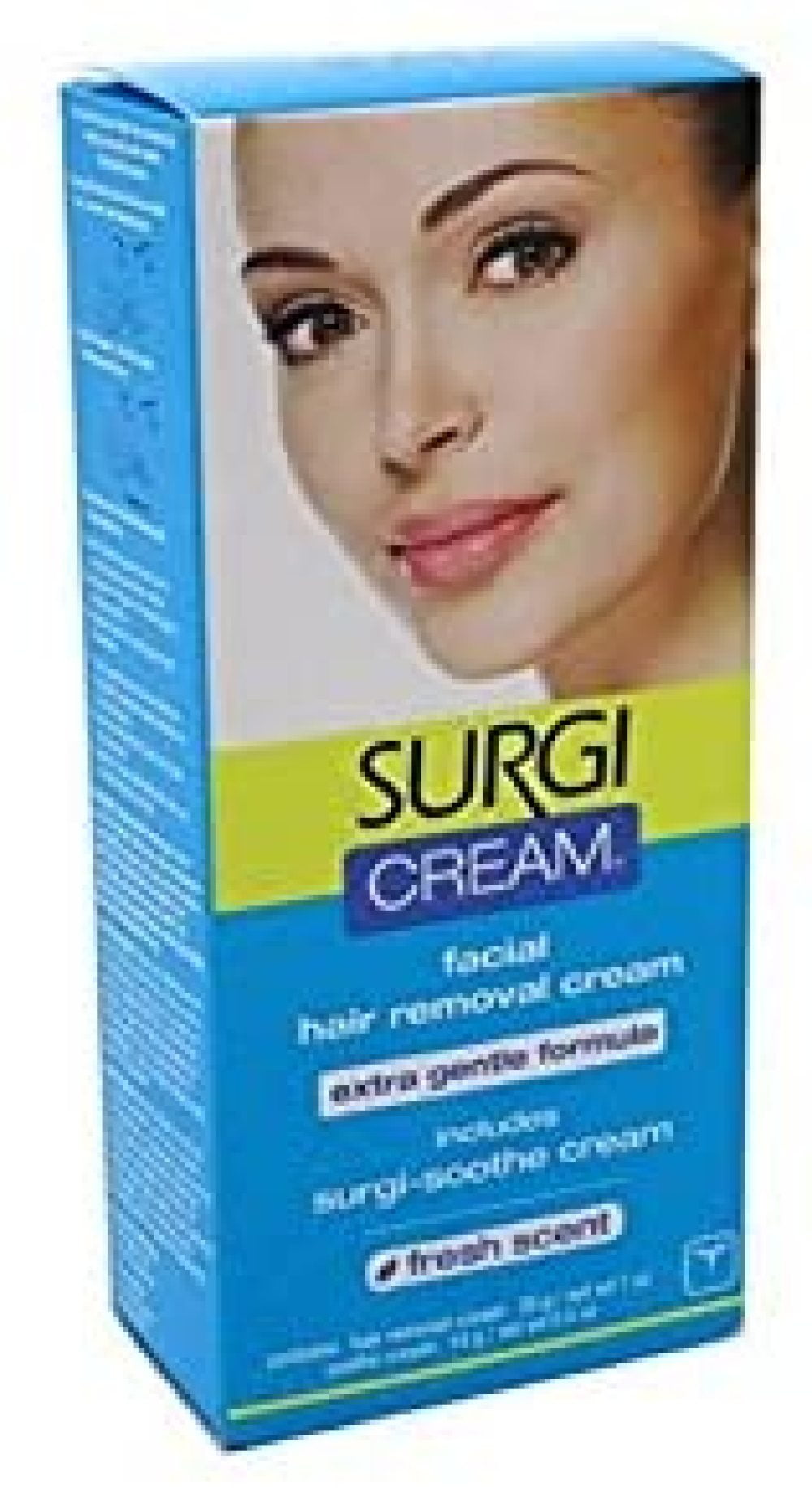 SurgiCream Hair Remover Extra Gentle Formula for Face