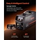 thumbnail image 4 of Soldador VEVOR Pro MIG 200A Synergic 5 en 1 110 V/220 V con pantalla LCD, 4 of 9