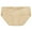 Beige, variant on PULLIMORE 5 Pcs Womens Maternity Underwear Under Bump Cotton V-Waist Pregnancy Panties (L, 5 Colors)