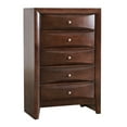 thumbnail image 5 of Glory Furniture Marilla 5-Drawers Bedroom Chest in Cappuccino, 5 of 8