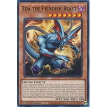 YuGiOh Rage of the Abyss Common Zoa the Fiendish Beast ROTA-EN007