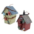thumbnail image 1 of 2Pack Casas de Pájaros Decorativas Cola Jardinería de Pájaro, 1 of 8
