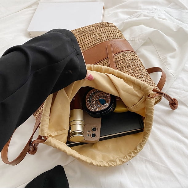 Bolsas de playa de verano Bolsas de vacaciones de playa casuales Portátil simple para vacaciones junto al mar Likrtyny Para Estrenar