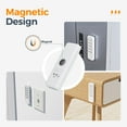 thumbnail image 3 of Wireless Remote Control Outlet, TESSAN Electrical Wall Plug with ON/Off Light Switch for Indoor String Lights, Lamps, Home Appliances, 100ft Range (2 Remotes + 5 Outlets), 3 of 7