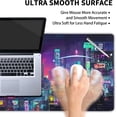 thumbnail image 4 of Retro Japanese Anime Gaming Mouse Pad XL Cool Dark Purple Red Vaporwave City Extended Large Desk Mat Big Mousepad Non-Slip Rubber Base Stitched Edge Long Desk Pad for Desktop Computer,31.5×11.8 in, 4 of 6