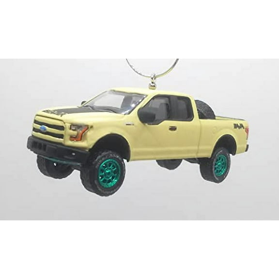 Christmas Ornament for Ltd Ed 2016 for Ltd EDD F-150 Truck Beige Green