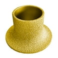 thumbnail image 2 of Disco abrasivo para muela de hormigón, accesorio lateral francés, disco de lijado de perfil de borde de amoladora de copa de diamante para amoladoras 40mm Sunnimix Muela, 2 of 8