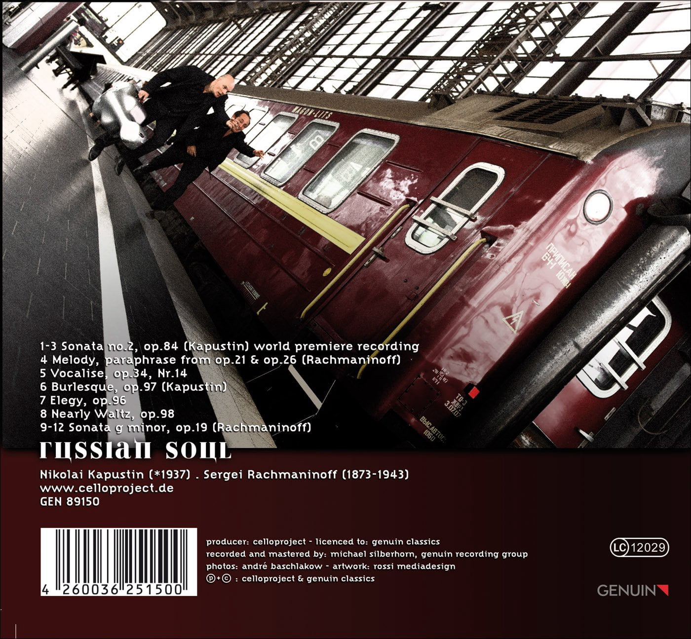 Cello Project - Russian Soul: Cello Project - Music & Performance - CD