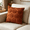 Brown, variant on Bisitoy Pillow Covers 1Pc Throw Pillow Covers 18x18 Plush Pumpkin Halloween Fall Decor for Couch Sofa Living Room (Orange)