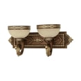 thumbnail image 5 of Livex Lighting Seville Bath in Palacial Bronze with Gilded Accents, 5 of 12