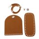 thumbnail image 1 of 5x/Set de piezas de bolso de mano DIY bolsa de tejido de costura bolsa de marrón2 Hugo Bolso de la PU que hace piezas, 1 of 10