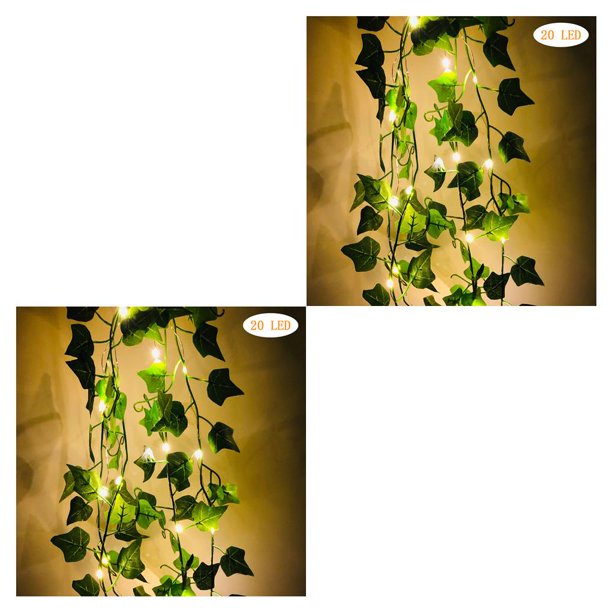 Monstrate Guirnalda de luces DIY, adorno colgante, lámpara de hadas, decoraciones para festivales, iluminación decorativa para Bar, dormitorio, puerta, No.2 2piezas Monstrate CBP230788
