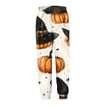 thumbnail image 5 of MKOSPLRT Filles Garçons Halloween Tenue d'Intérieur 2 Pcs 3-15a Enfants Pyjamas Citrouille Ensembles Chandails à Manches Longues Pantalons de Pyjama Amples Tenues d'Automne, 5 of 5