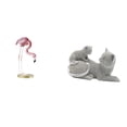 thumbnail image 1 of Estatua de flamenco de resina, figura de gato, adorno decorativo de escritorio, decoración creativa para estantería de oficina, resina resistente, ide, 1 of 8