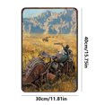 thumbnail image 2 of Placa de Metal Vintage de hierro para motocicleta, pintura Rectangular, Arte de la pared Decoración, 30x40cm, 2 of 9