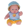 thumbnail image 4 of Muñeca De Bebé De Silicona Muñeca De Bebé Reborn De 8 Pulgadas Para Colecciones Para Decoraciones Del Hogar Para Regalos De Vacaciones/cumpleaños ANGGREK Juguetes, 4 of 8