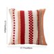 thumbnail image 3 of CaiYueKe Decorative Pillow Covers for Couch Sofa Velvet Linen Throw Pillowcases Modern Boho Striped Square Accent Pillow Covers Living Room Bedroom Home Decor, 3 of 7