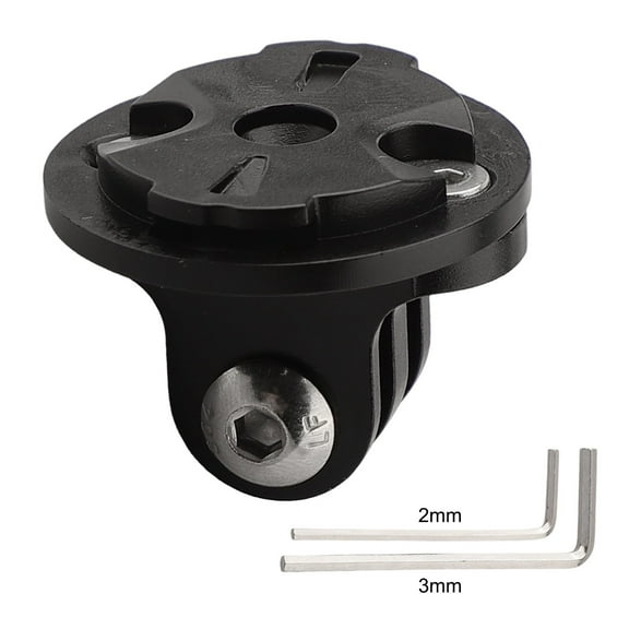 Holder Bike Camera Mount W 2 X Wrench Male Female Replacement Black Bracket Stand For GOPRO For Garmin Adapter