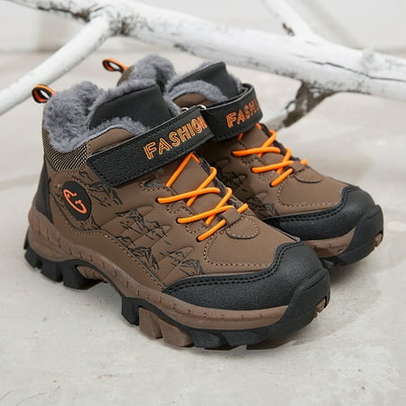 

Kids Leather Softness Plus Cotton Mountain Sports Shoes