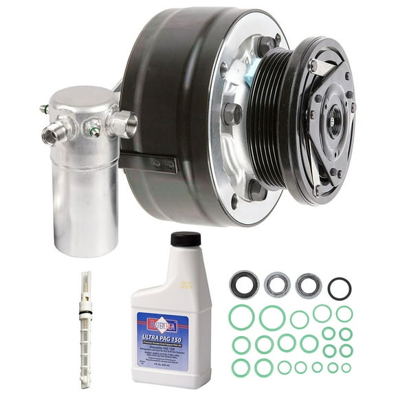 AC Compressor & A/C Kit For Chevy GMC Square Body Pickup Truck Suburban K5 Blazer Jimmy - BuyAutoParts