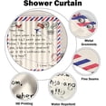 thumbnail image 4 of Mothers Day Shower Curtain for Bathroom Mom Gifts from Daughter Shower Curtain for Happy Mothers Day Bath Decor with Hooks 72x72 in, 4 of 7