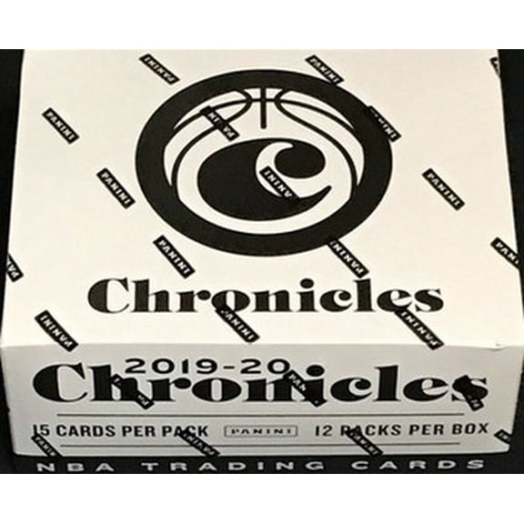 NBA Panini 2019-20 Chronicles Basketball Trading Card VALUE Box (12 Packs)