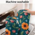 thumbnail image 5 of Pioneer Flower Floral Print Pattern Bathroom Rugs Mat, Non Slip Microfiber Bathroom Rug with Rubber Backing, Soft Mats for Bathroom Floor Tub Shower, 17"x27", 5 of 5