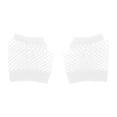 thumbnail image 5 of Minnieouse 1 par de disfraces de los años 80, adorno de fiesta, guante de neón, ropa de estilo de red de pesca, ropa decorativa para mujer, vestido blanco Type2 NO2 Minnieouse CBP452117, 5 of 5