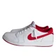 thumbnail image 4 of Ni-k-e Air Jordan 1 White Red Retro Low OG Leather Sneakers AJ1 Men Size 16 NEW!, 4 of 6