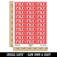thumbnail image 2 of File Double Border Sticker Set - Red - Matte Finish - 1.75" Medium, 2 of 7
