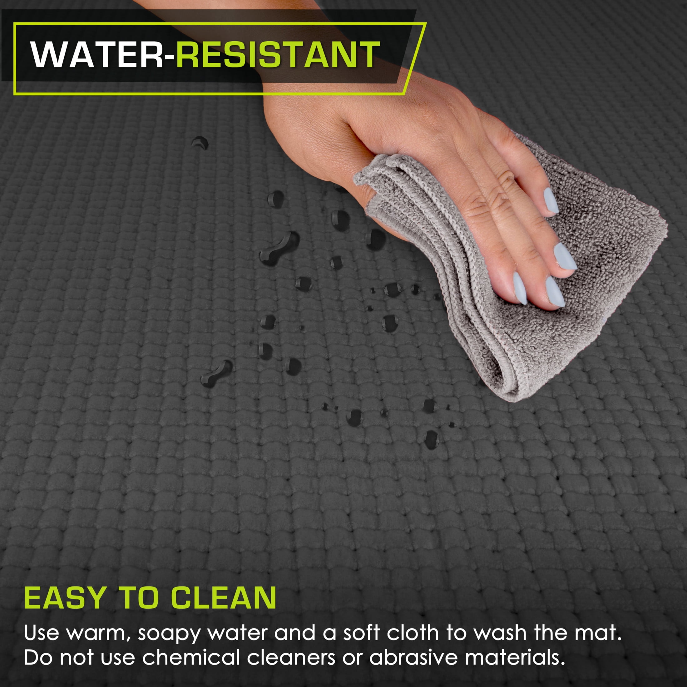 ProsourceFit Original Yoga Mat 1/4" Thick for Comfort & Stability