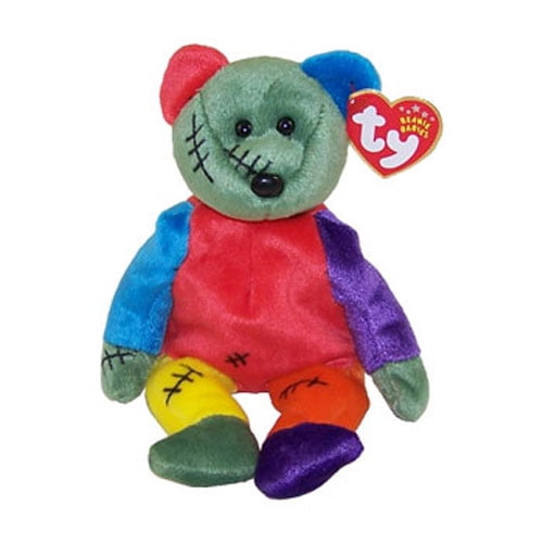 green beanie baby