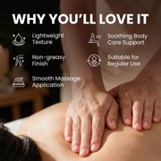 M3 Sore Arnica Muscle Massage Oil for Massage Therapy | Massage Oil with Collagen, Arnica, and Menthol | Full Body Massage Oil,8 fl oz