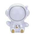 thumbnail image 2 of Happy Date Astronaut Spaceman LED Night Light Boy Bedroom Bedside Desktop Creative Decoration Home Decoration Resin Lamp Gift, 2 of 9
