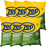 Zep Instant Spill Absorber - 3 Lb Bag (Case of 6)  - ZUABS3 - Ultra-Lightweight Absorbent Traps and Encapsulates in Seconds
