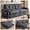 Grey, variant on 77.2" Convertible Sofa Bed, 2-in-1 Full Size Sleeper Sofa, Plush Upholstered Loveseat with USB Charging Ports & Side Pockets, Steel Frame Pull-Out Couch for Living Room, Bedroom, Apartment